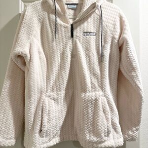 Columbia Cream Hooded Sweatshirt